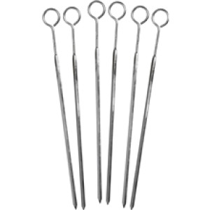 Exxent Grillspyd 6-pack 33 cm