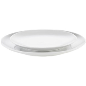 Pillivuyt Cecil Tallerken 26.5 cm Hvit