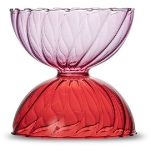 ByOn Carameli Skål 17cm Rosa/röd