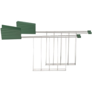 Plissé Toastgrill 2-pack Grønn