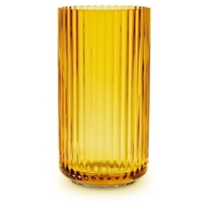Lyngbyvasen Glass amber 38 cm Amber