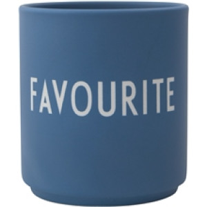 Design Letters Favoritkopp Favourite / Blue