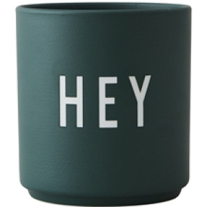 Design Letters Favoritkopp Hey / Dark green