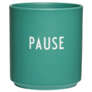 Design Letters Favoritkopp Pause / Antique Green