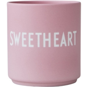 Design Letters Favoritkopp Sweetheart / Pink