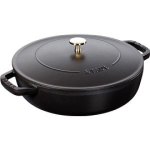 Staub Chistera sautépanne 3,7 L Sort