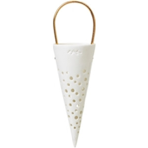 Nobili Julestrut 18,5cm Hvit