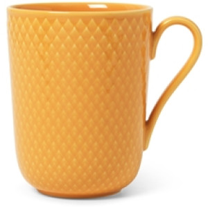 Rhombe Color Krus m håndtak 33cl Gul