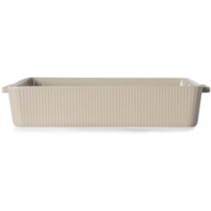 Flora ovnsform Beige 36x23 cm