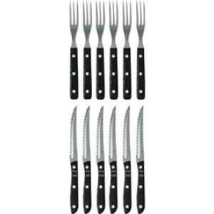Gense Old Farmer Black grillbestikk 6+6 deler 1 set