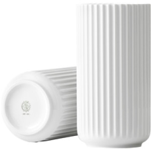 Lyngbyvasen White 20,5 cm Hvit