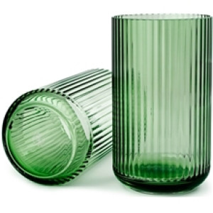 Lyngbyvasen Glass Copenhagen Green 31 cm Copenhagen green