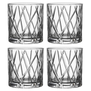 Orrefors City Whiskyglass DOF 4 stk/pakke 1 set