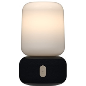 aLOOMI Trådløs høyttaler og lampe IP55 Sort