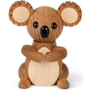 Matilda Koala Dekor 7,5 cm Eik/Aske