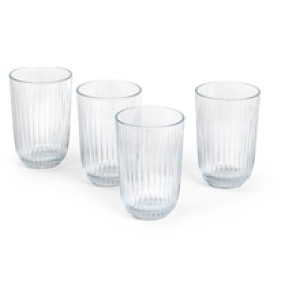 Hammershøi Vannglass 37 cl 4-pak Transparent