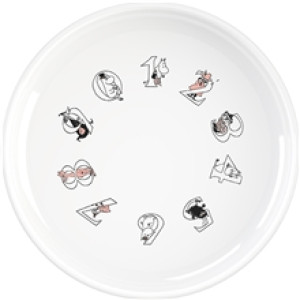 Mumin ABC bolle 15 cm Lakserosa
