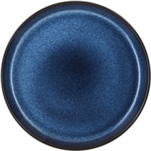 Gastroplate Sort/mørkeblå 17 cm