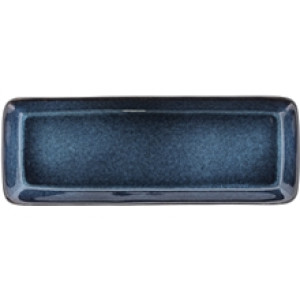 Gastro Serveringsfat rektangulært 38x14 cm Svart/mörkblå