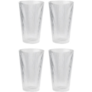 Stelton Pilastro Drikkeglass 4-pakning 1 set Transparent