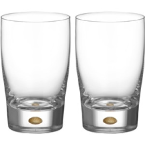 Intermezzo Tumbler gull 25cl 2-pak 1 stk/pakke Gull