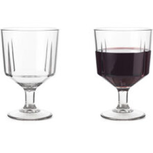 Grand Cru utendørs vinglass 2-pakning 26 cl Transparent