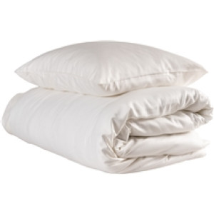 Dynetrekk sett bambus 150x210 1 set Hvit