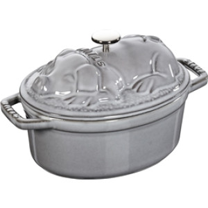 Staub Grisegryte 1 L 17 cm Grå