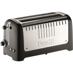 Dualit Toaster Little Long 4 skiver Sort blank