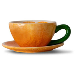 ByOn Cup and plate Mandarie