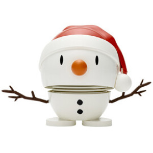 Hoptimist Santa Snømann S Hvit