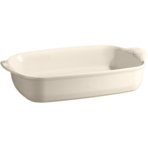 Emile Henry Ovnform Rektangulær 4 liter Cream
