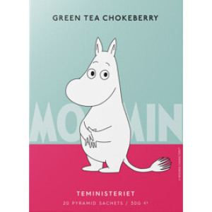 Teministeriet Moomin Grønn Te Aroniabær Pyramidepose 20 poser