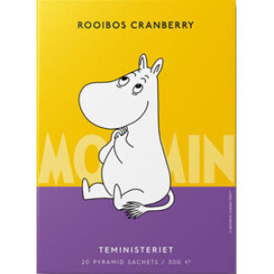 Teministeriet Moomin Grønn Te Tranebær Pyramidepose 20 poser