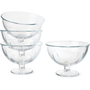 Rosendahl Grand Cru Soft Skål på føtter 4-pack 1 set