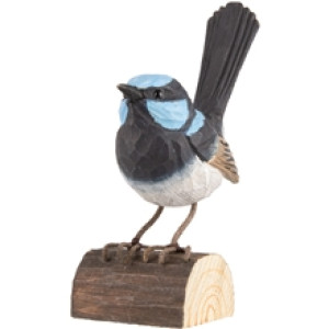 DecoBird Vitbukig Blåsmyg