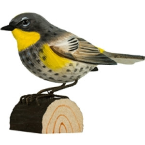 DecoBird Gulgumpad Skogssångare