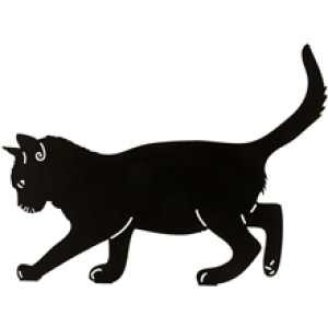 Siluetter Balanserande Katt
