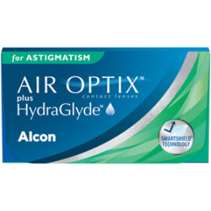 Alcon AIR OPTIX plus HydraGlyde for Astigmatism 6p