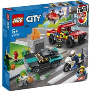 60319 LEGO City Politijakt- og Brannslukkingssett