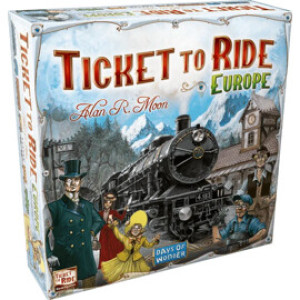 Days of Wonder Ticket to Ride Europa Brettspill