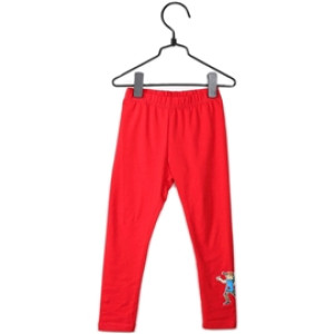 Pippi Långstrump Pippi Langstrømpe Leggings Rød 104 cl