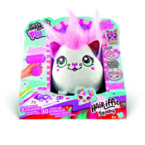 Airbrush Plush Hair'iffic Squish Pal-Precious