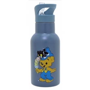 Bamse vannflaske Blå