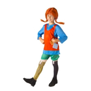 Pippi Langstrømpekostyme 7-9 år