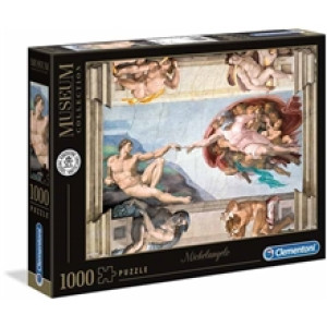 Puslespill 1000 Michelangelo - Creation of Man
