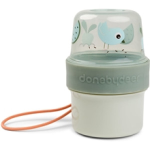 Done by Deer To Go Snack Container S Birdee Green