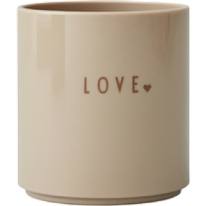 Design Letters Mini Favourite Krus Beige
