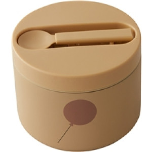 Design Letters Thermo Food Box Beige