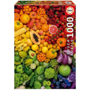 Educa Puslespill 1000 Biter Fargerike Vitaminer